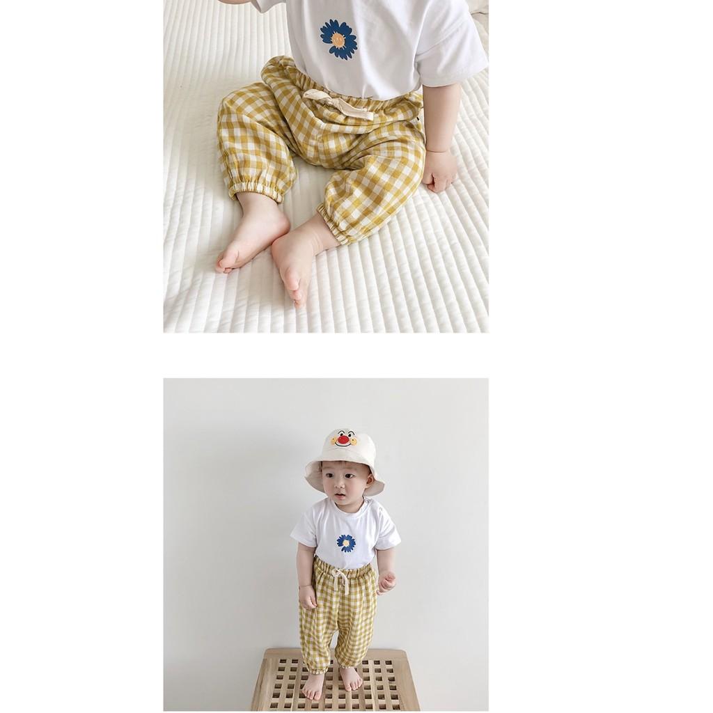 Quần Dài Caro Hàng Minky Mom Cực Đẹp Cho Bé_Super (7-19kg)(1310