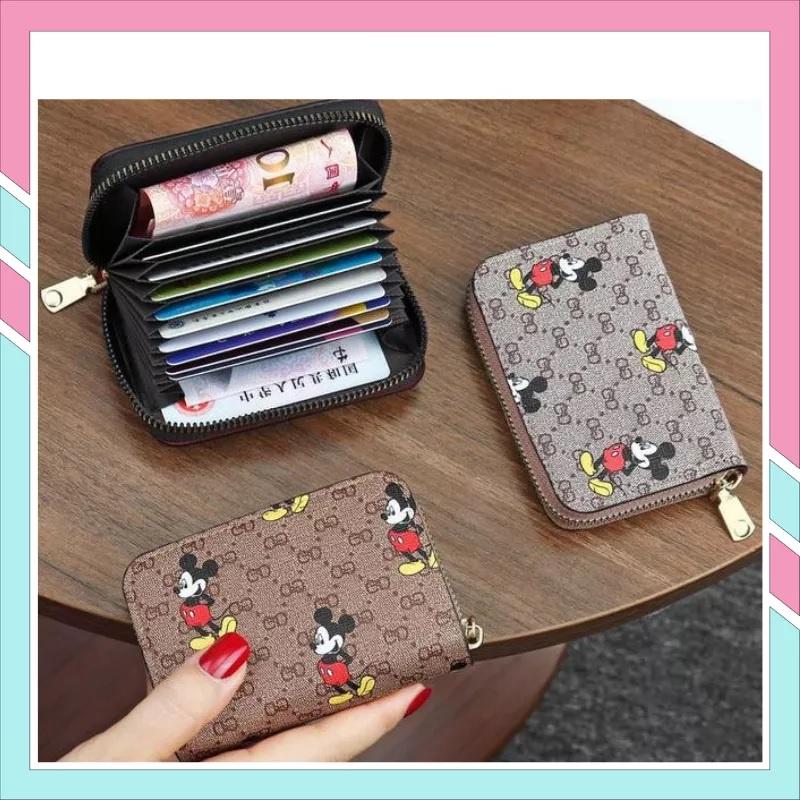 Ví Nữ Mini Cầm Tay Cao Cấp Nhiều Ngăn Đựng Thẻ Dễ Thương