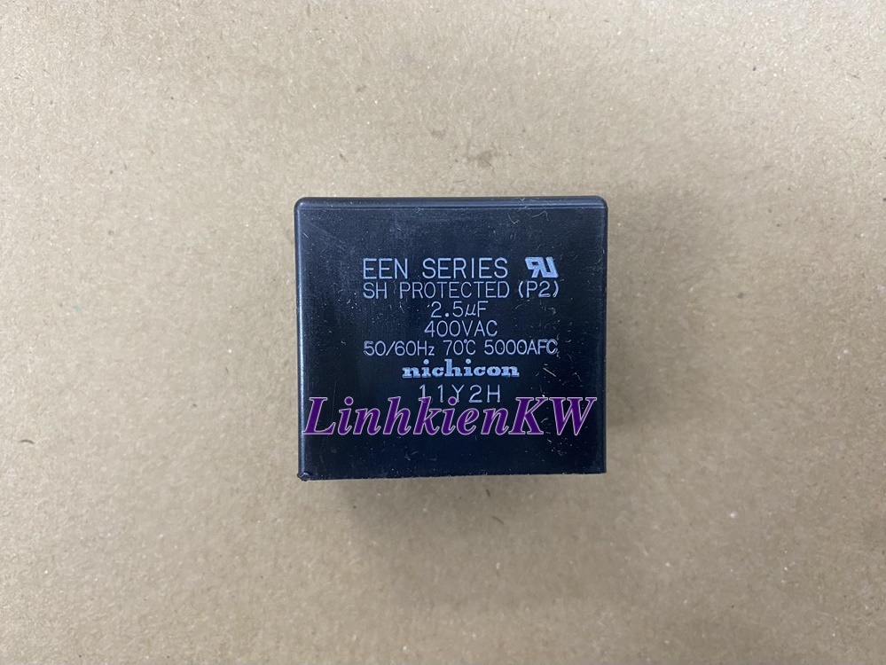 Tụ Quạt 2.5uf 400v mới chính gốc Nichicon 100%