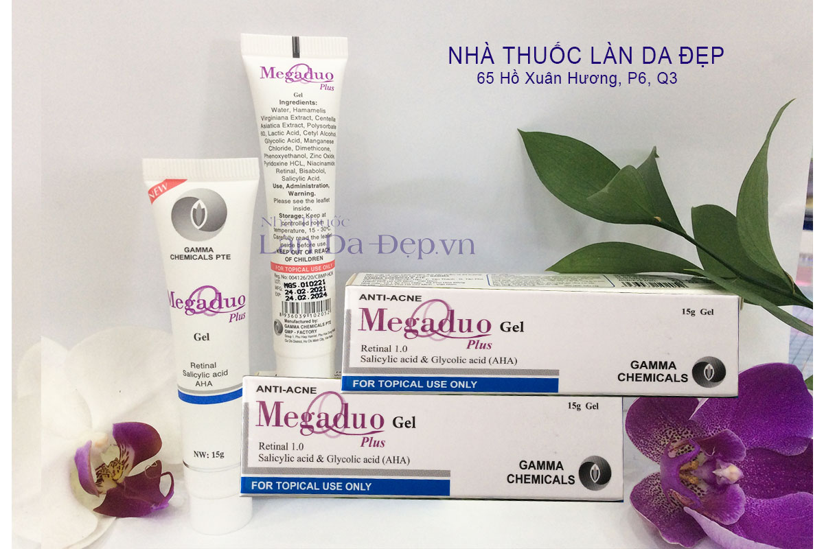 ️MỚI️ (Chính hãng Làn Da Đẹp) MEGADUO Gel PLUS - Gel giảm mụn và thâm