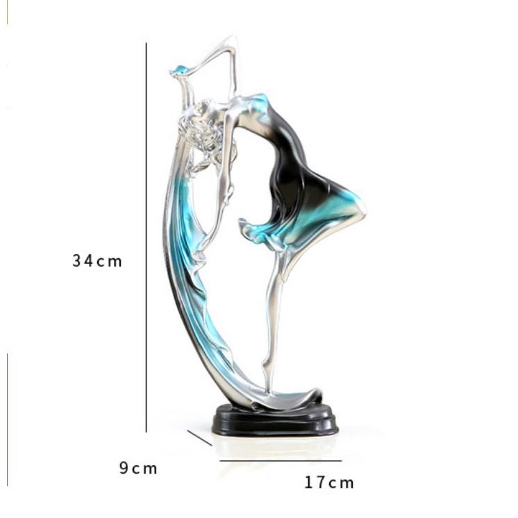 Tượng gỗ cô gái trang trí nghệ thuật