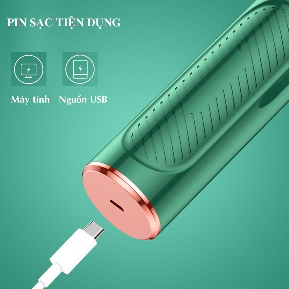 Máy phun sương nano Boorui, phun Oxy dưỡng ẩm áp suất cao, làm sạch đẩy tinh chất làm đẹp và trẻ hóa da mặt