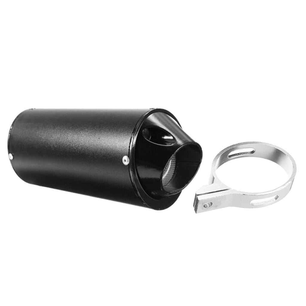 28mm Black Exhaust Pipe Muffler Clamp For 50cc 110 125cc Quad Dirt Bike ATV