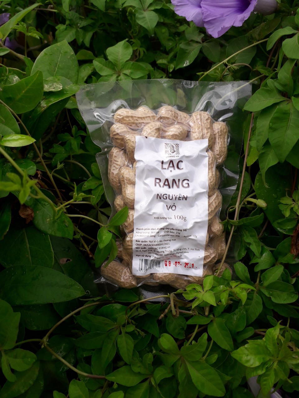 LẠC RANG NGUYÊN VỎ KHANG HY 100G