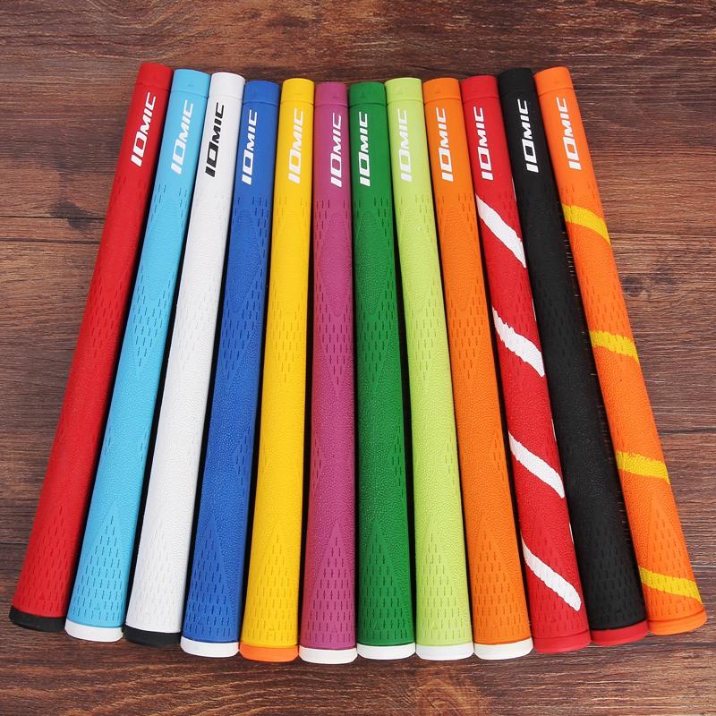 7PCS/Lô IOMIC 1.8 Golf Grips Chất lượng cao cao su Golf Grips 12 Màu sắc Color: red white