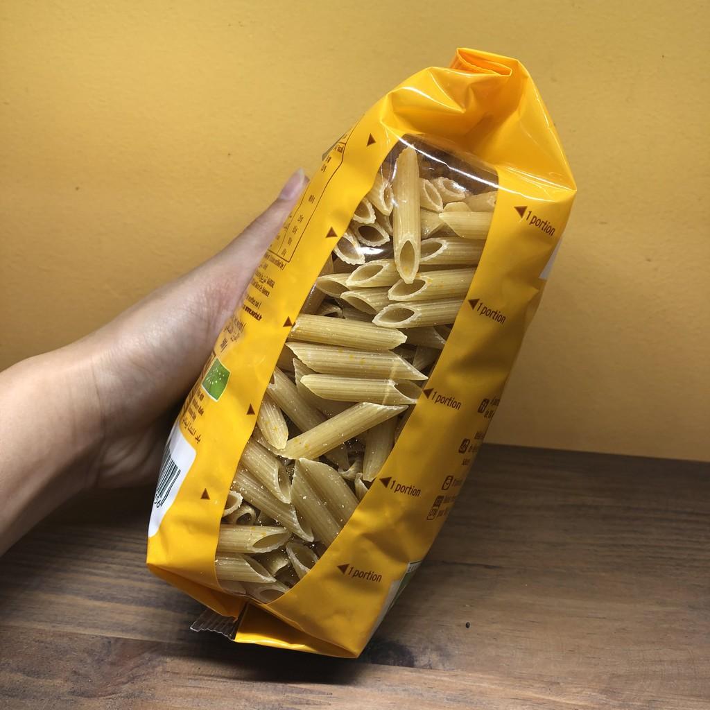 Mì ống penne lứt, bán lứt, nui trắng hữu cơ Markal 500g