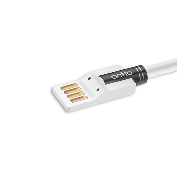 Cáp sạc và truyền dữ liệu lightning 8 pin chất liệu hợp kim dành cho Apple - Actto USB-37 - Hàng chính hãng