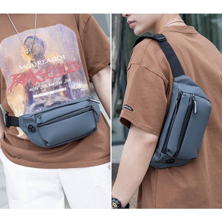 Túi Đeo Chéo, đeo bụng Nam nữ Unisex Thời Trang Chống Nước TUI-113