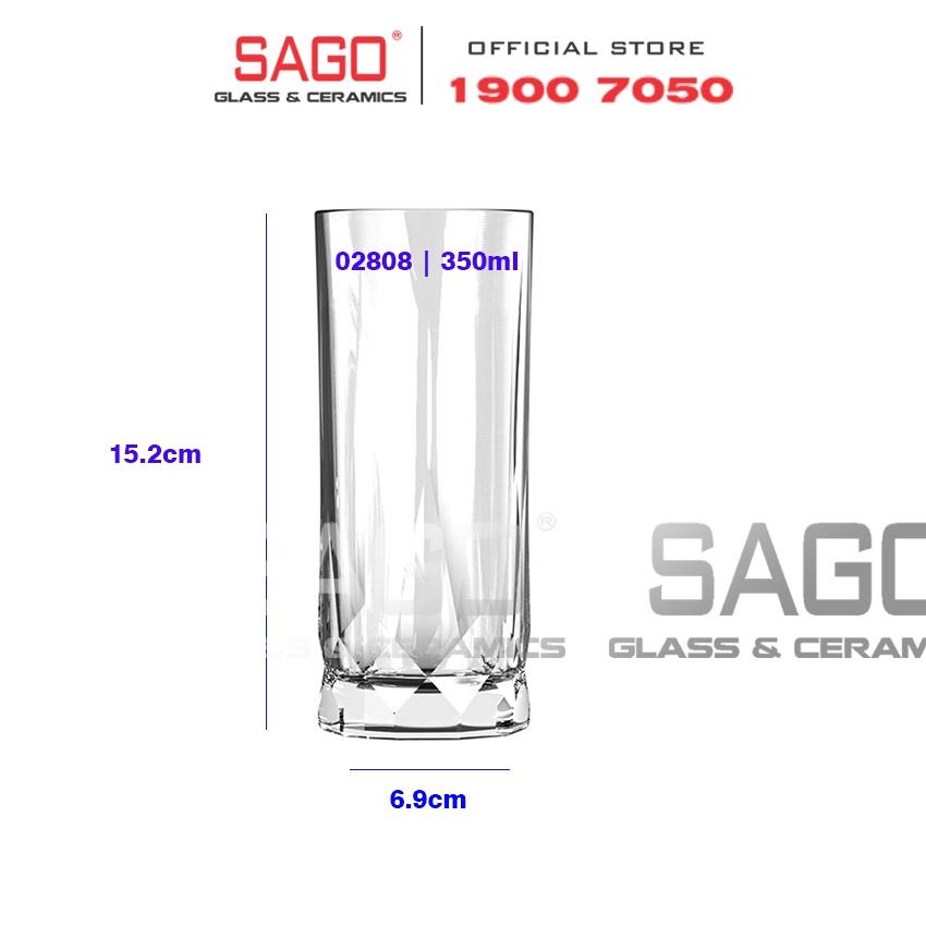 Ly Thủy Tinh Ocean Connexion Hi Ball 350ml | Nhập Khẩu Thái Lan