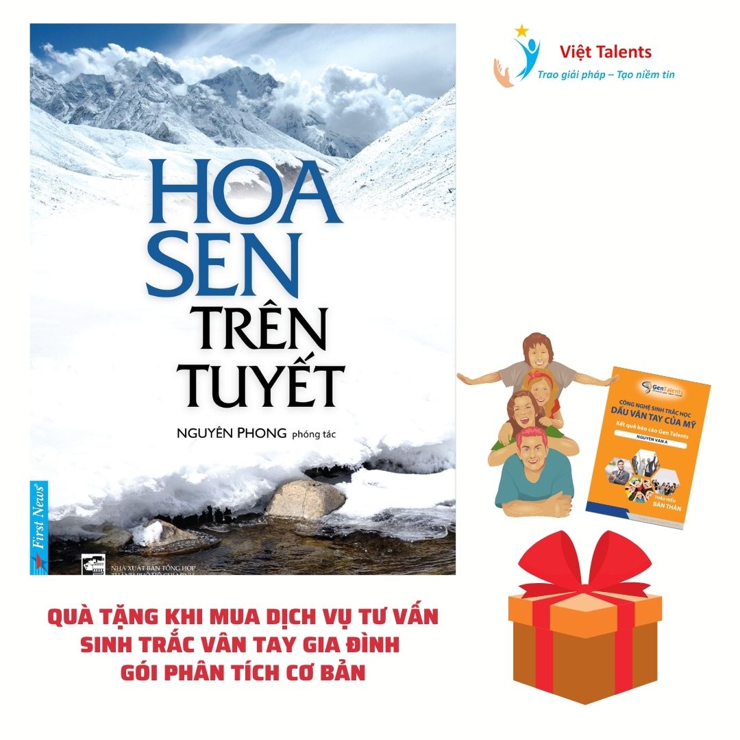 Sinh Trắc Vân Tay Gen Talents – Dịch Vụ Tư Vấn Sinh Trắc Vân Tay Gia Đình – Gói Phân Tích Demo – Tặng Sách Hoa Sen Trên Tuyết