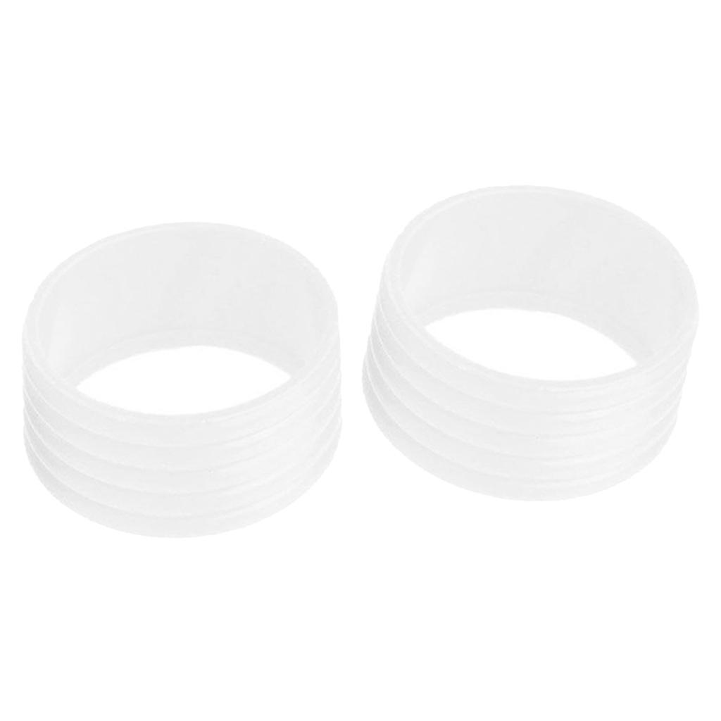 3- 2pcs Silicone Tennis Racket Grip Racquet Handle Loop