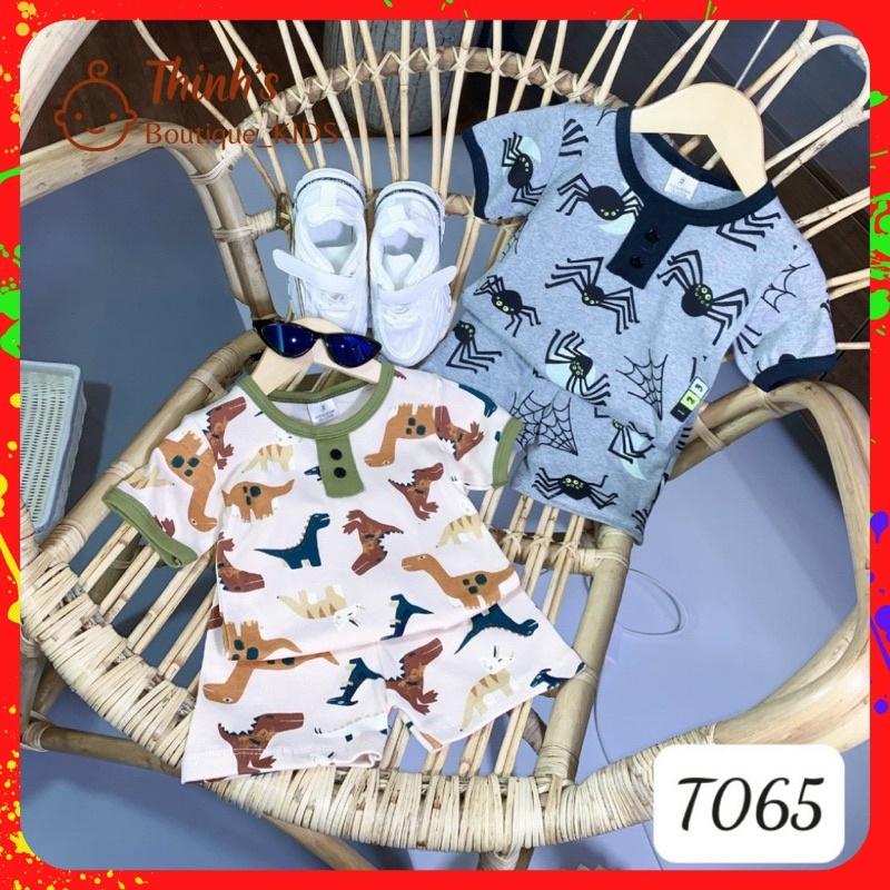 Set thun bé trai-Bộ thun cộc tay