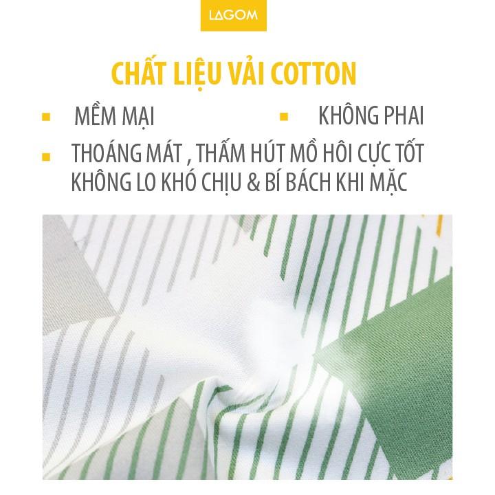 Bộ Ngủ Nữ Mùa Hè Cotton Hàng đẹp - Bộ Đồ Ngủ Nữ Tính