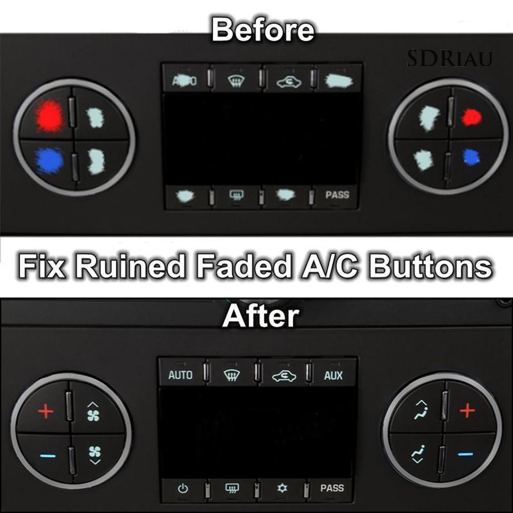 Bộ 19 Miếng Dán Bảng Điều Khiển Cho Xe Ô Tô Buick