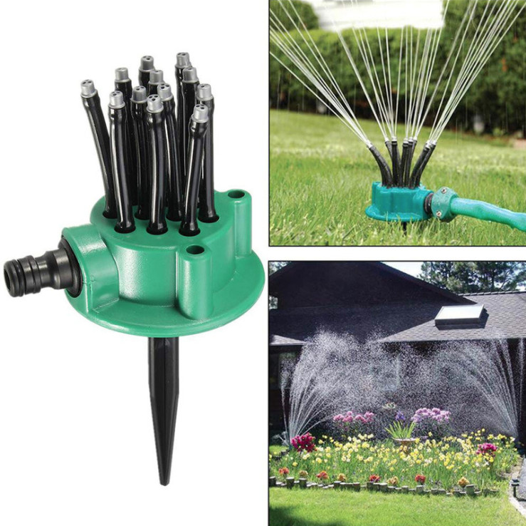 Vòi tưới cây phun nước 360 độ có thể điều chỉnh sân vườn