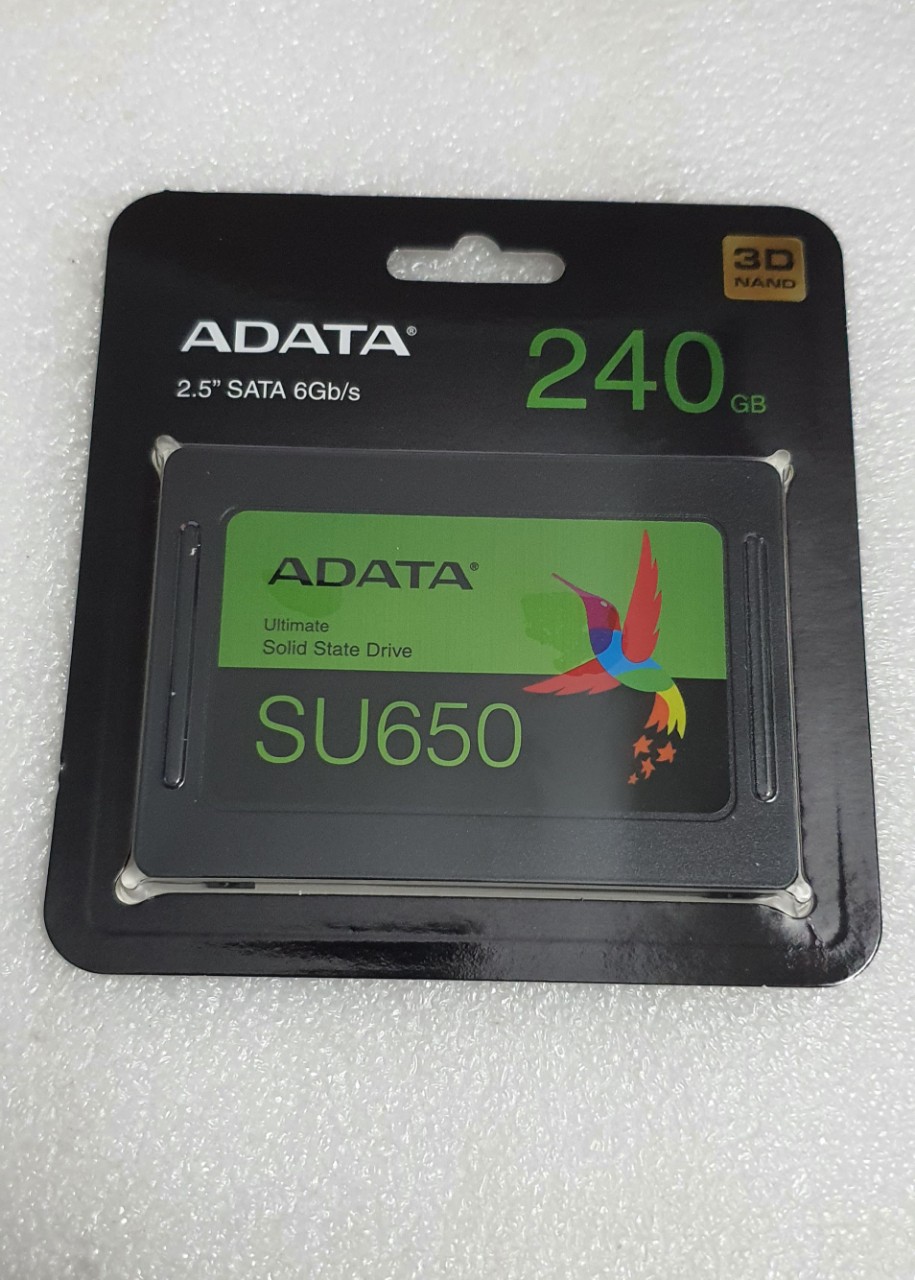 Ổ cứng laptop dung lượng 240GB 2.5inch Adata SU650 - hàng chính hãng