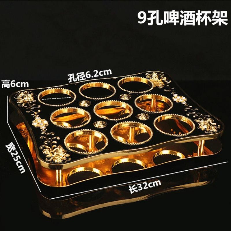 Đảm bảo chất lượng bàn ktv KTV nguồn cung cấp máy tính để bàn trang trí Châu Âu micro kim loại đứng gạt tàn nước sang trọng bán hàng trực tiếp