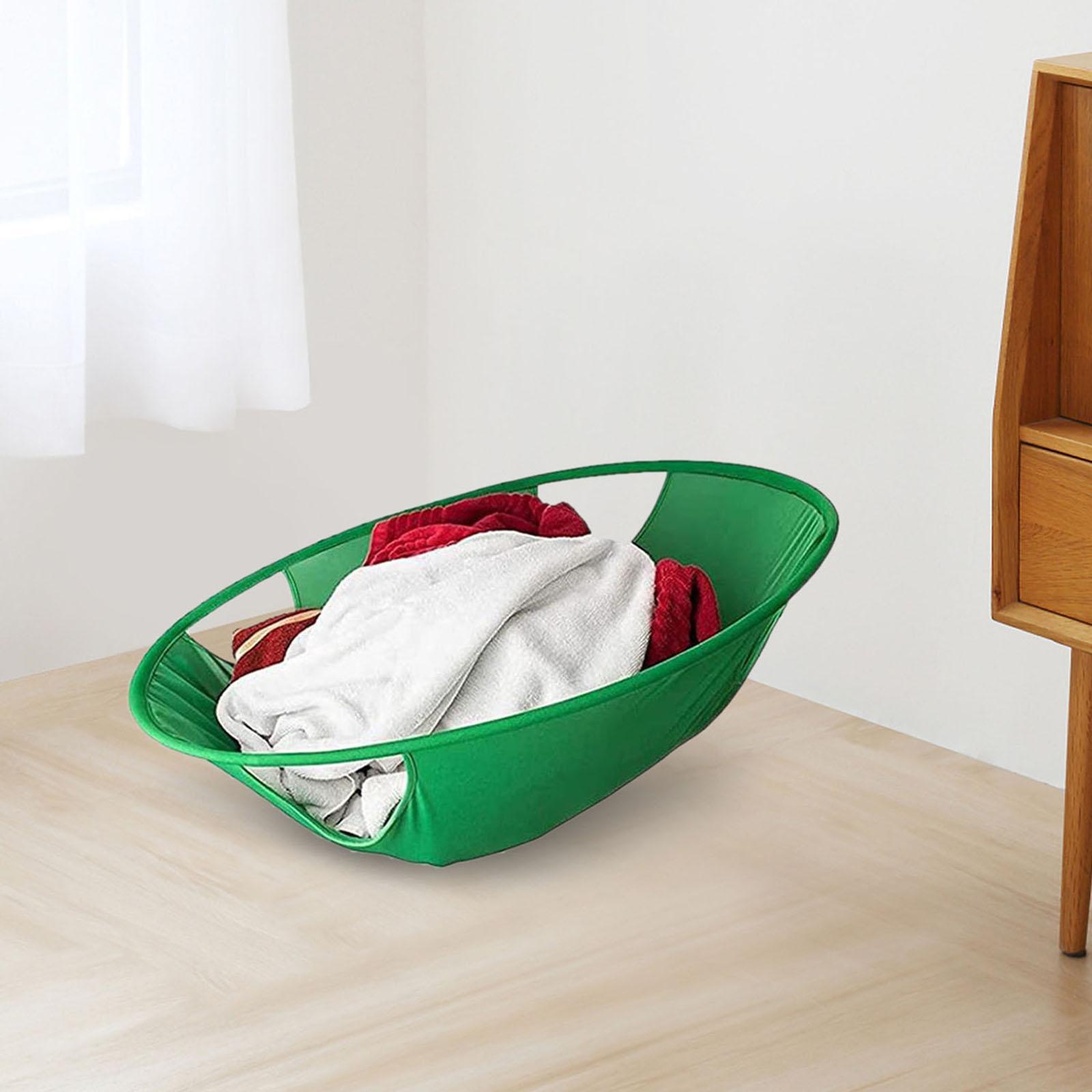 Foldable Laundry Hamper Basket Storage Basket for Bathroom Dorm Laundry Room