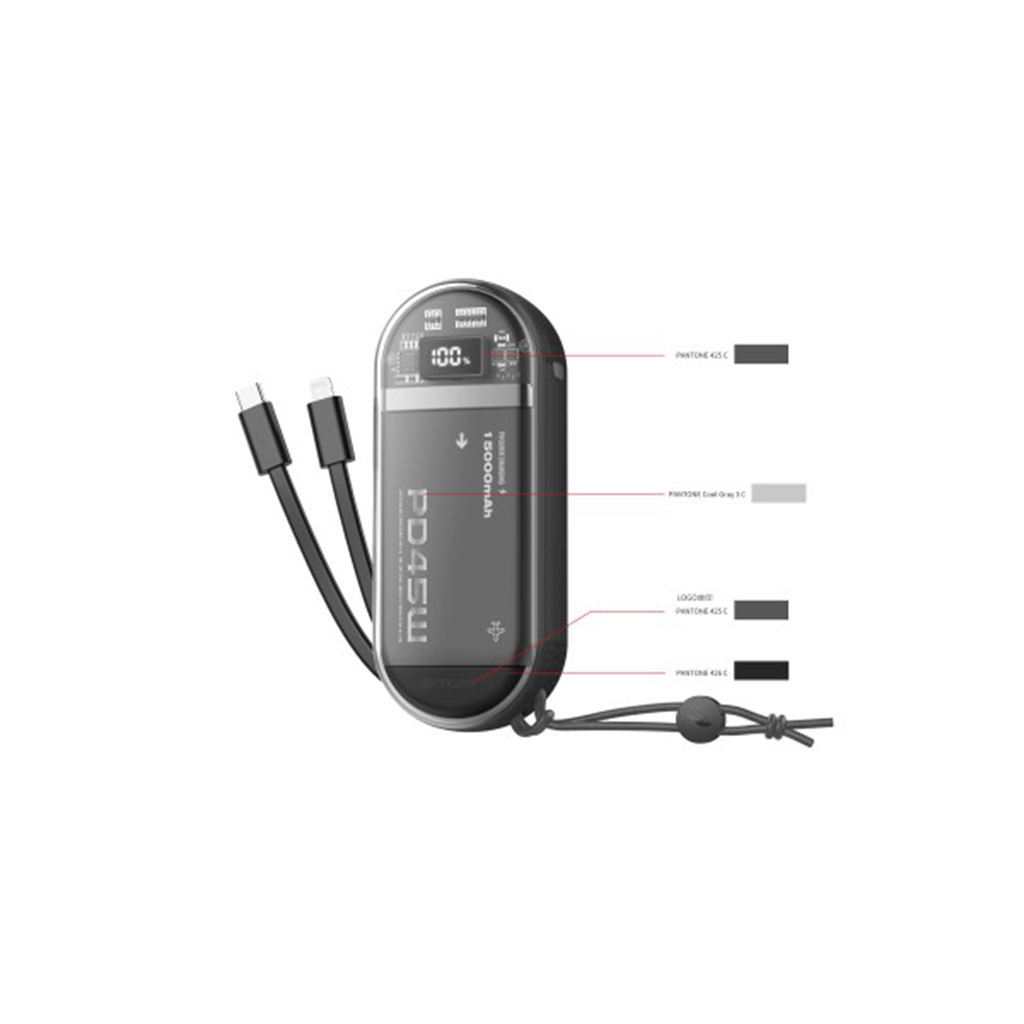 Pin Sạc Dự Phòng MAZER PowerCharge Link 1545 15000mAh PD45W - Hàng Chính Hãng