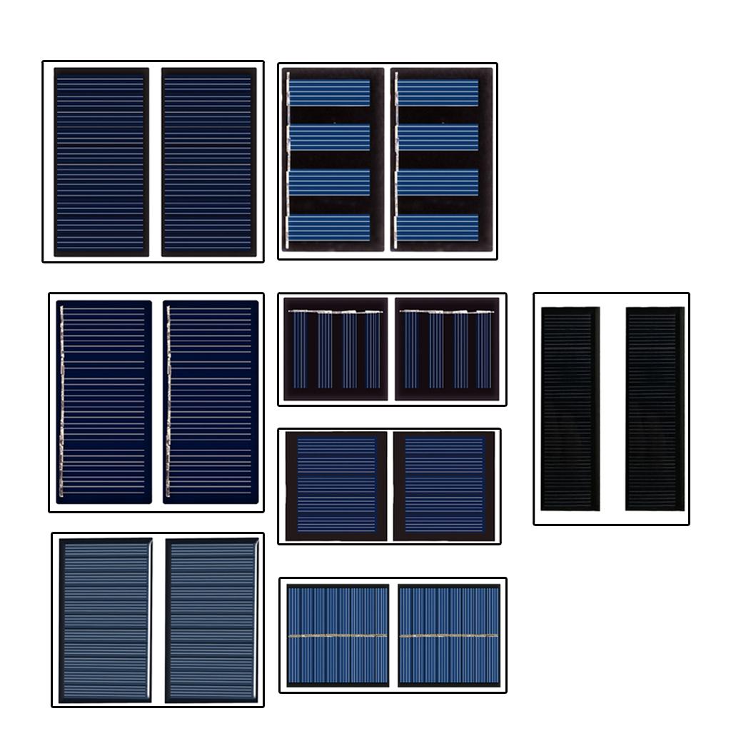 High Efficiency Solar Panel Charging Charger Battery Power 60mA - 5V