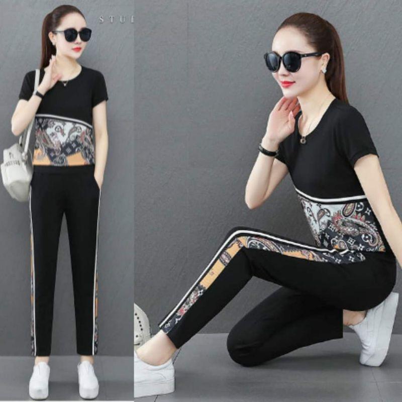 SÉT BỘ THỂ THAO PHỐI HỌA TIẾT