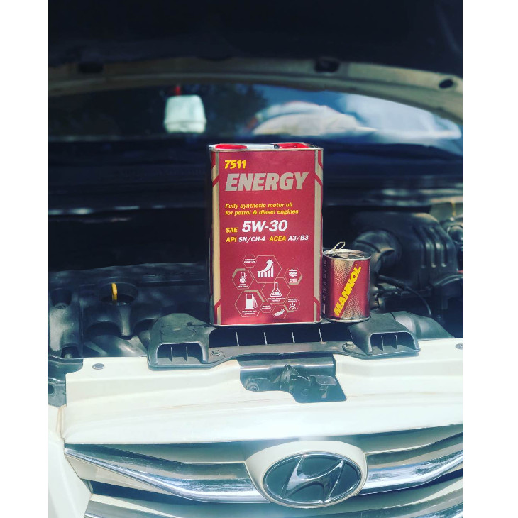 Nhớt MANNOL 7511 Energy 5W-30 1L/ 4L Tổng Hợp Toàn Phần Chứa Ester