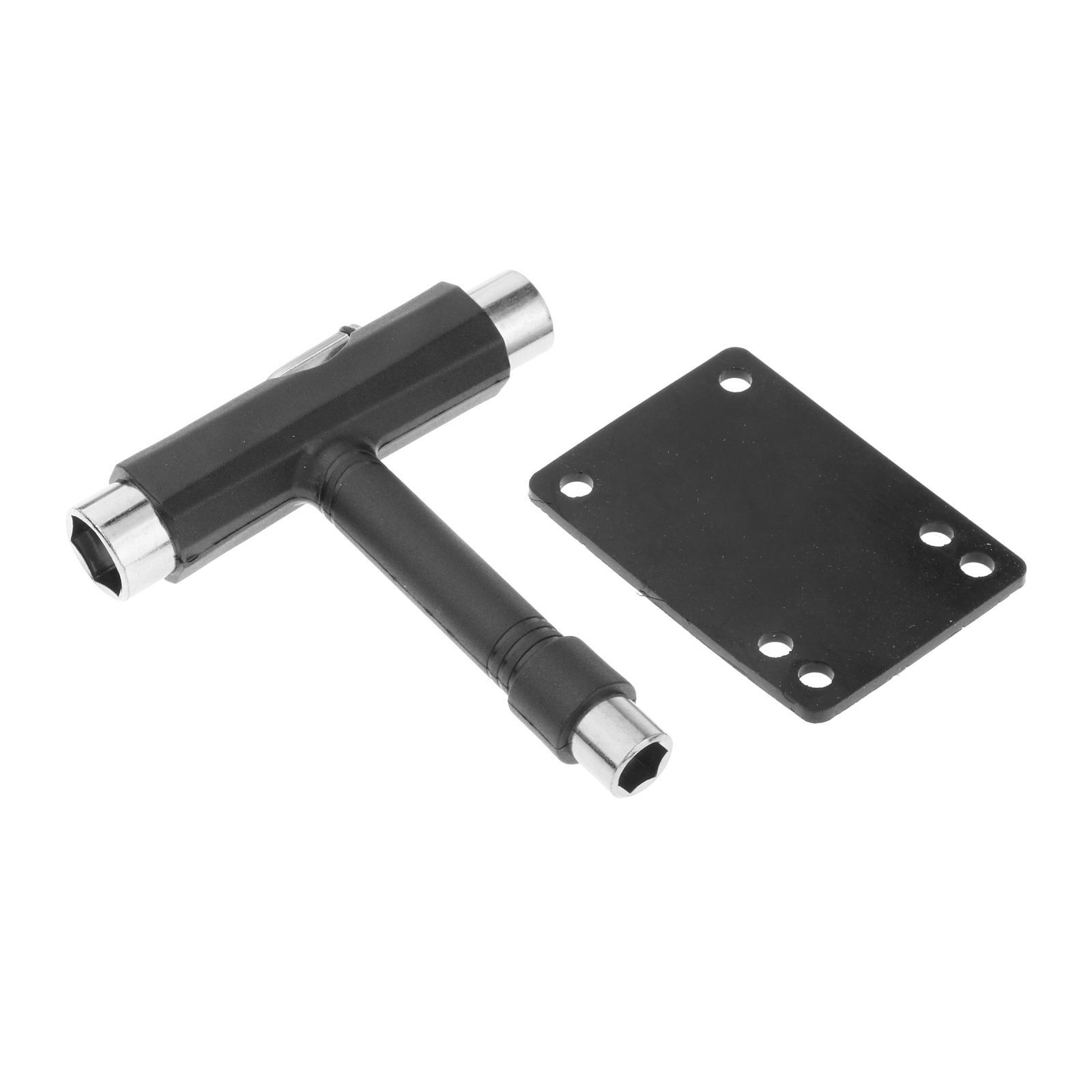 Skateboard Package 5.0" Trucks with 52mm Wheels with Bearings ABEC-11, Skateboard Tool + Components