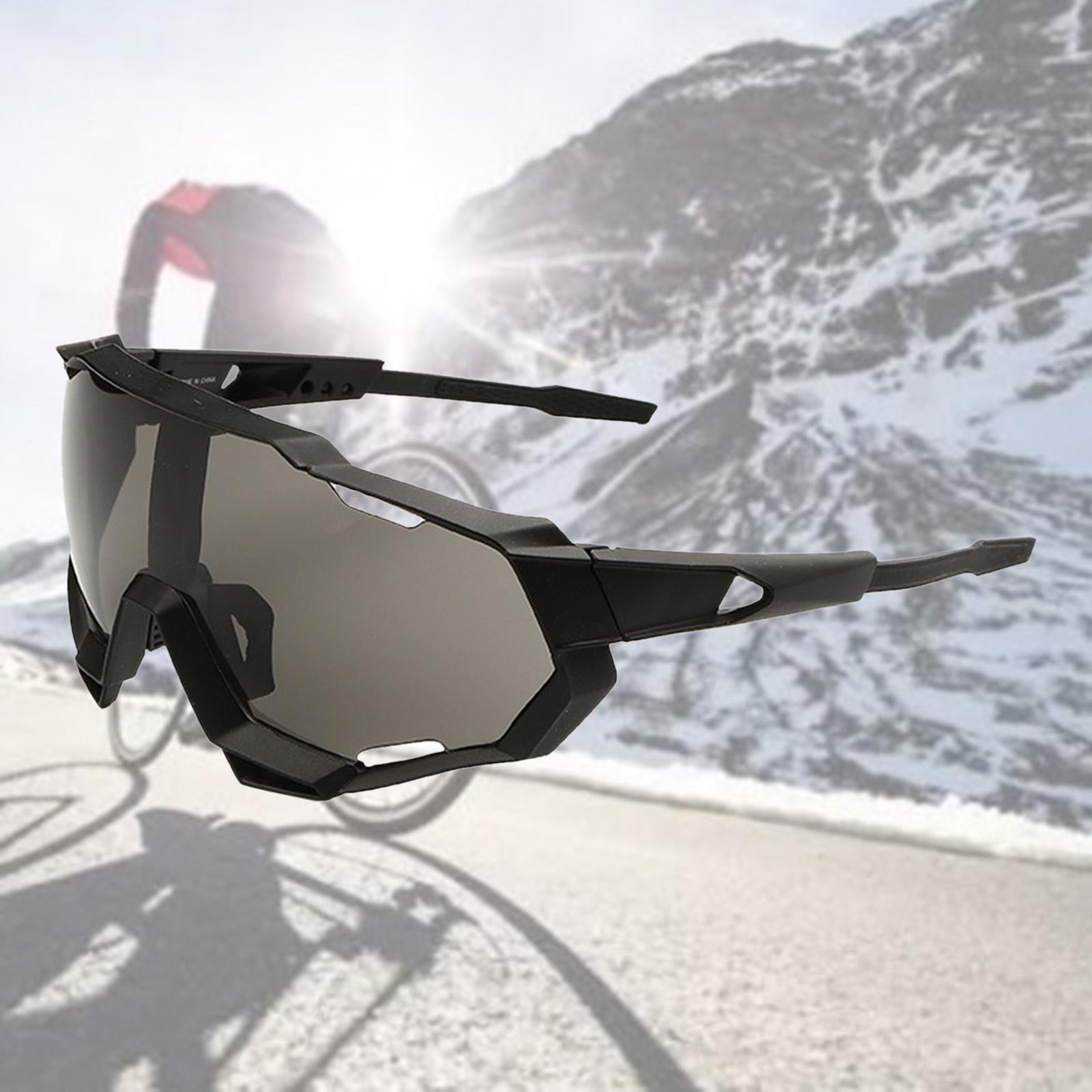 Men Polarized Cycling Sunglasses UV400 Bike Goggles Ski Driving Golf Glasses