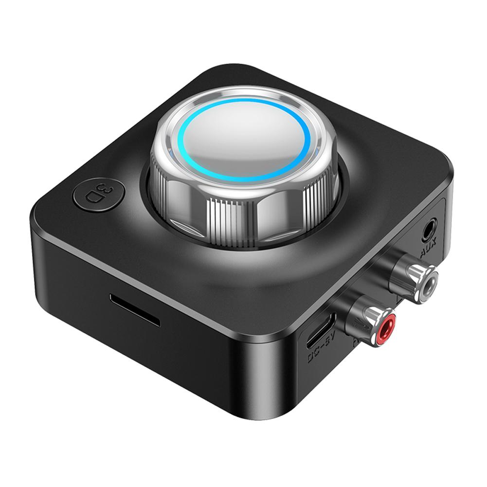 BT5.0 Audio Receiver Stereo Music Amplifier Car Wireless Audio System Adapter RCA 3.5mm 3.5 AUX Jack for Wired Headphone