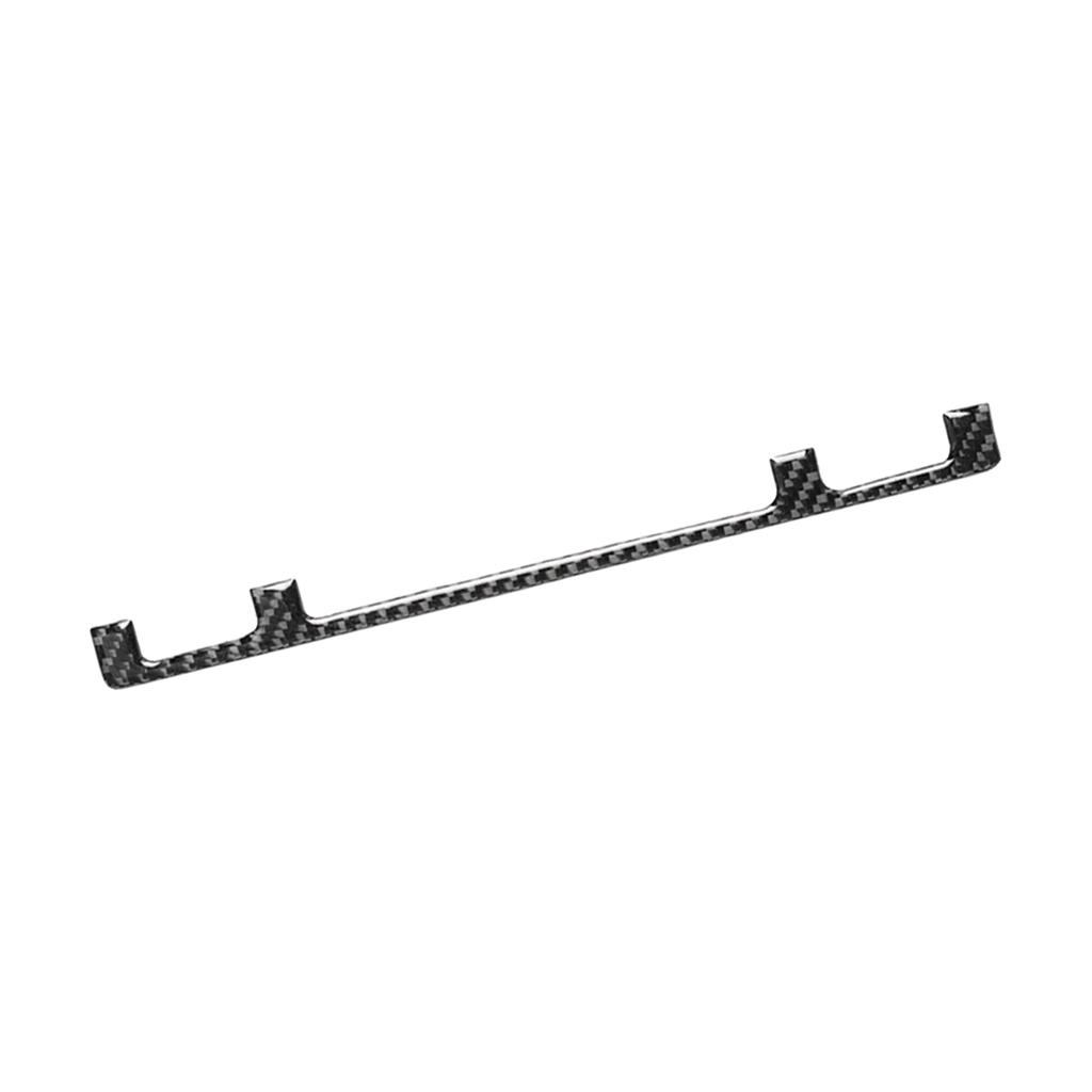 Middle Carbon Fiber Center Console Trim Sticker for E46 3 Series