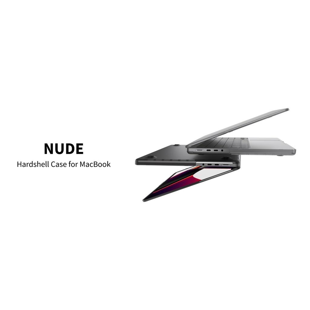 Ốp Switcheasy NUDE for MacBook Protective Air 13.6 inch (2022 - M2) chất liệu bền, nhẹ mang đến khả năng bảo vệ tốt Hàng Chính Hãng