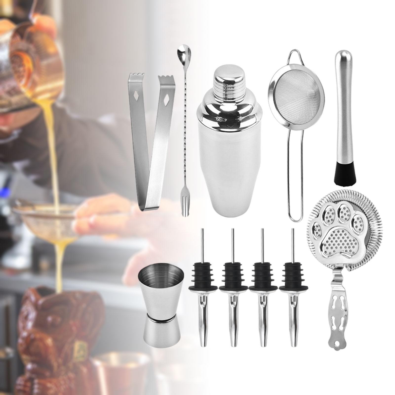 Cocktail Shaker Kits Cocktail Making Set for Drink Traveling Bar Accessories