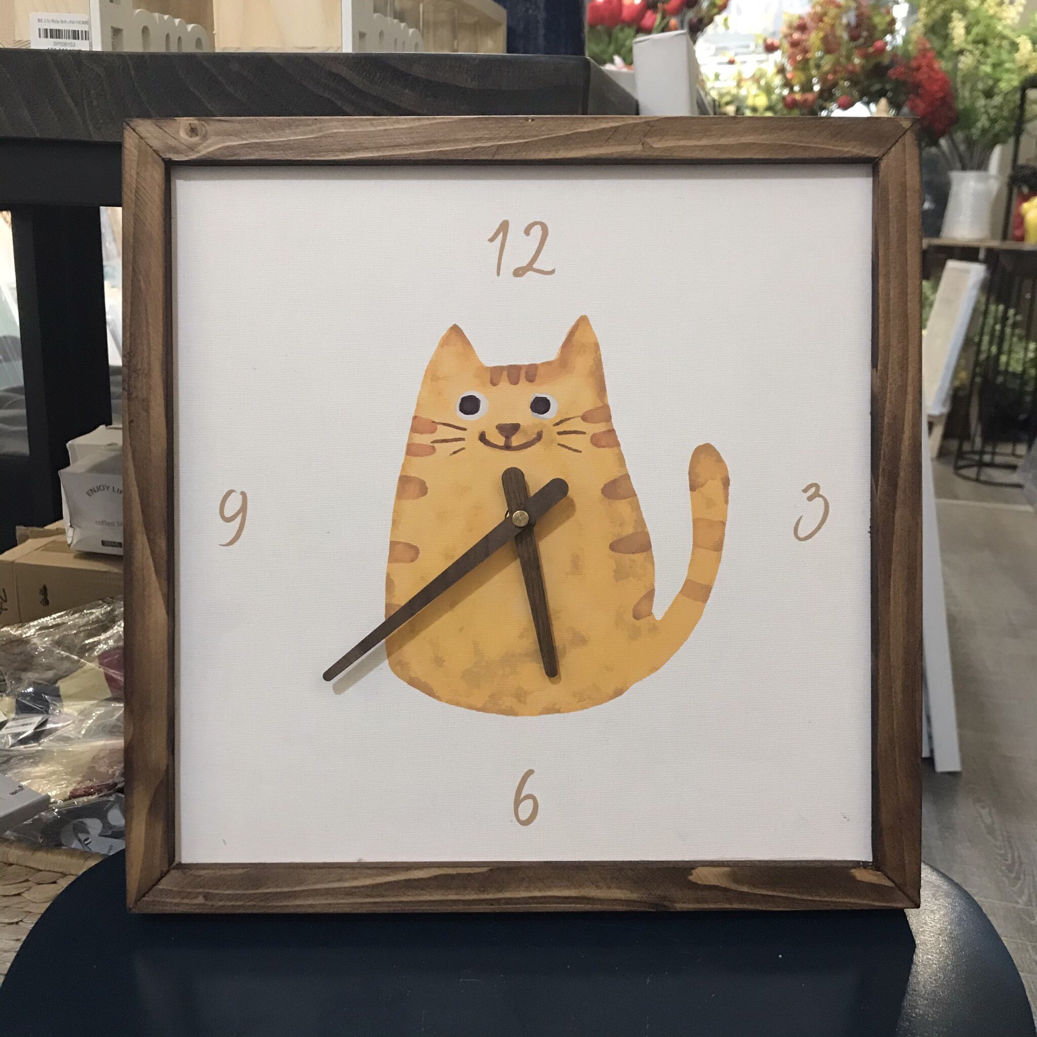 Đồng hồ treo tường canvas Artclock Soyn C65