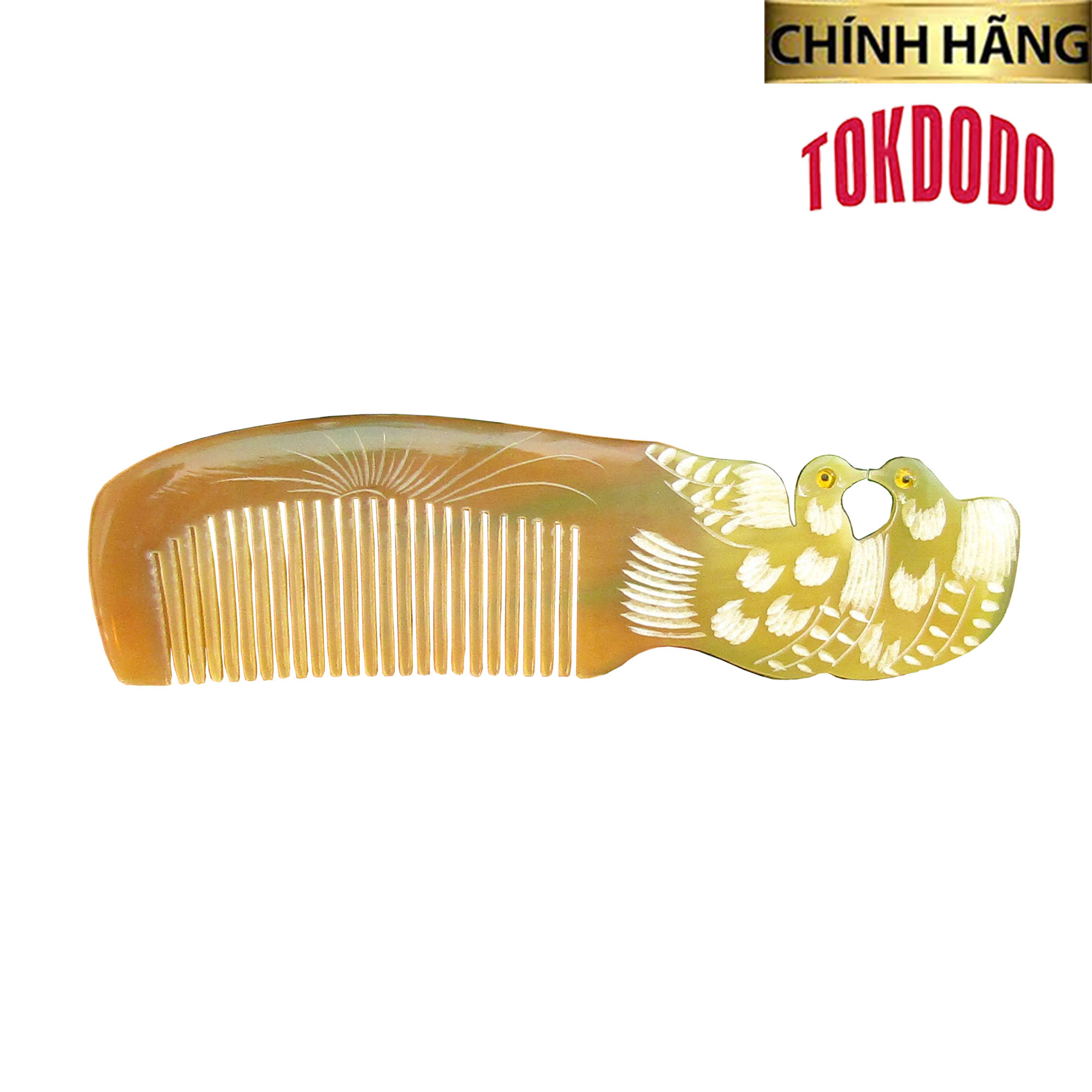 Lược Sừng TOKDODO Đôi Bồ Câu