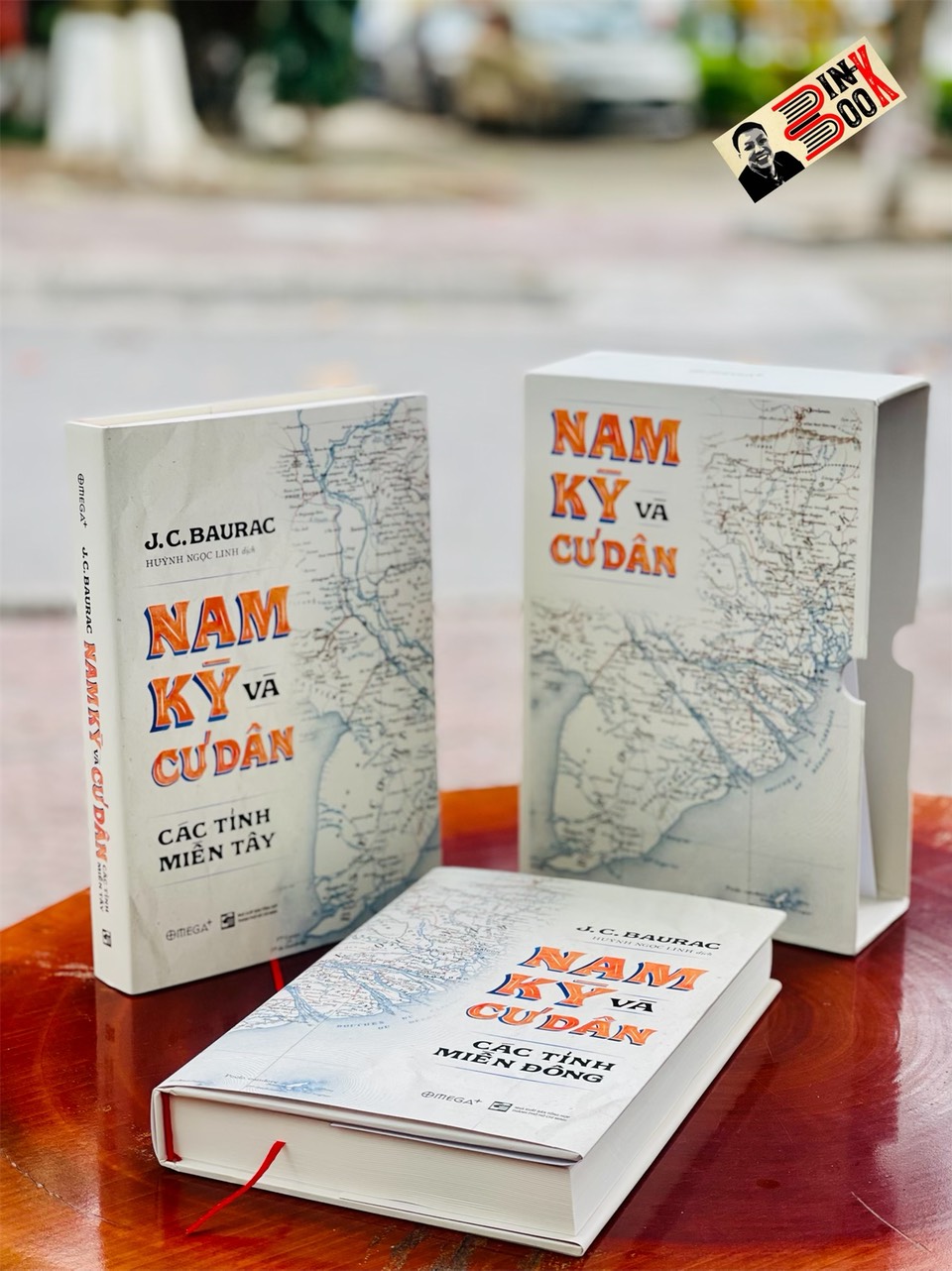 Boxset – NAM KỲ VÀ CƯ DÂN (2 tập) – bìa cứng – tặng bản đồ quy hoạch Sài Gòn 1898 - TẬP ĐẠI THÀNH ĐẦU TIÊN VỀ NAM KỲ THẾ KỶ XIX -