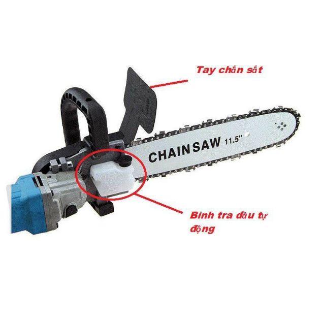 BỘ LƯỠI CƯA XÍCH GẮN MÁY MÀI 12'' CÓ BÌNH XĂNG CON