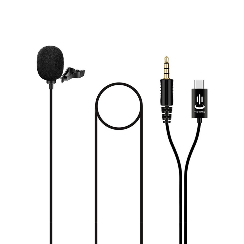 Kẹp micrô đa hướng Lavalier giắc cắm 3.5mm