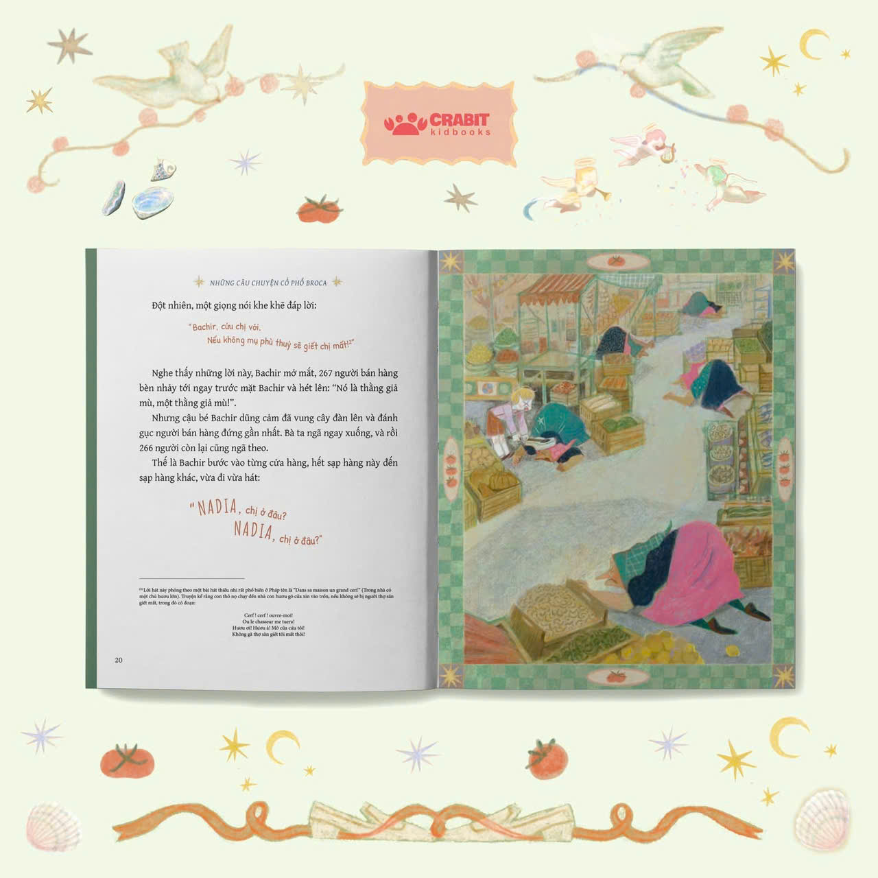 (Bìa cứng) NHỮNG CÂU CHUYỆN CỔ PHỐ BROCA - Pierre Gripari - Crabit Kidbooks