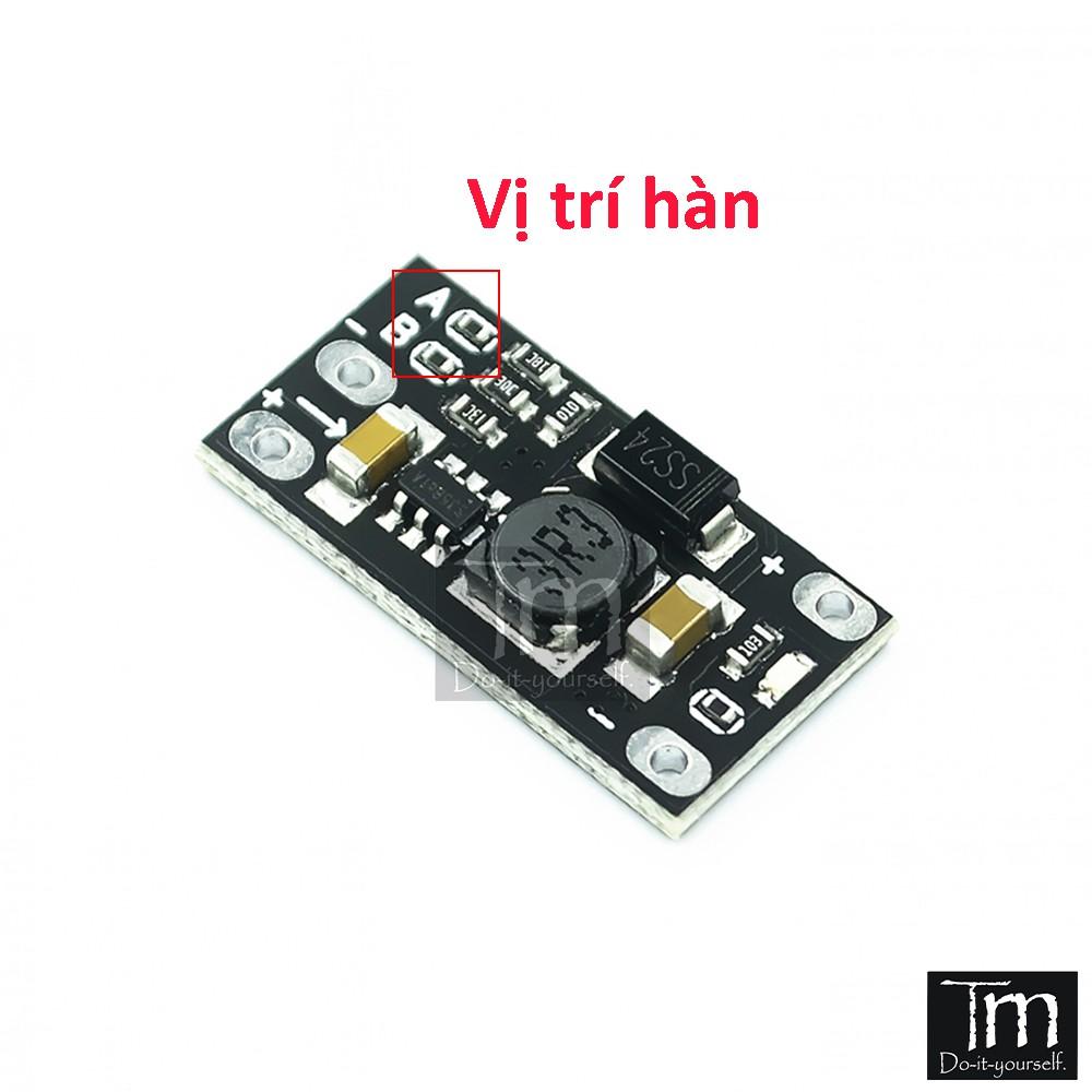 Mạch Tăng Áp Pin Lithium 3,7V lên 5V/8V/9V/12V