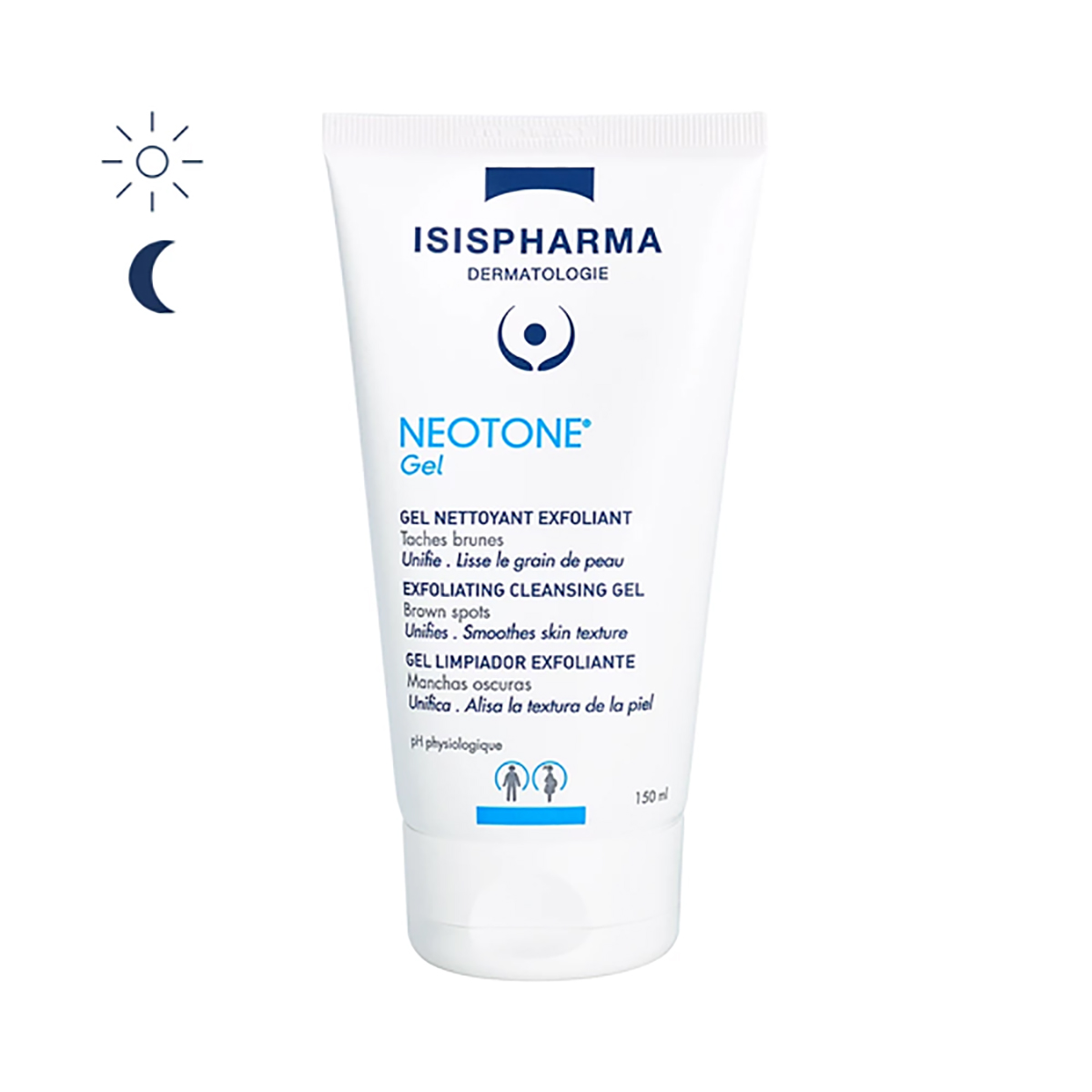 Gel rửa mặt trắng sáng, trẻ hóa da ISIS Pharma Neotone Gel 150ml