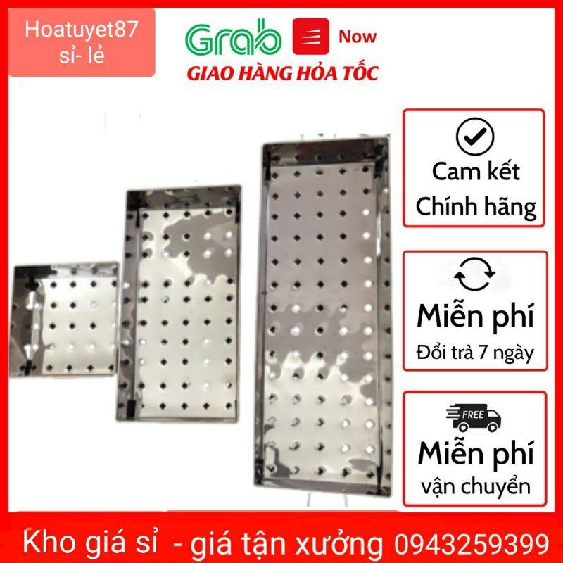 Bếp nướng than hoa inox, bếp nướng BBQ ngoài trời tặng kèm vỉ