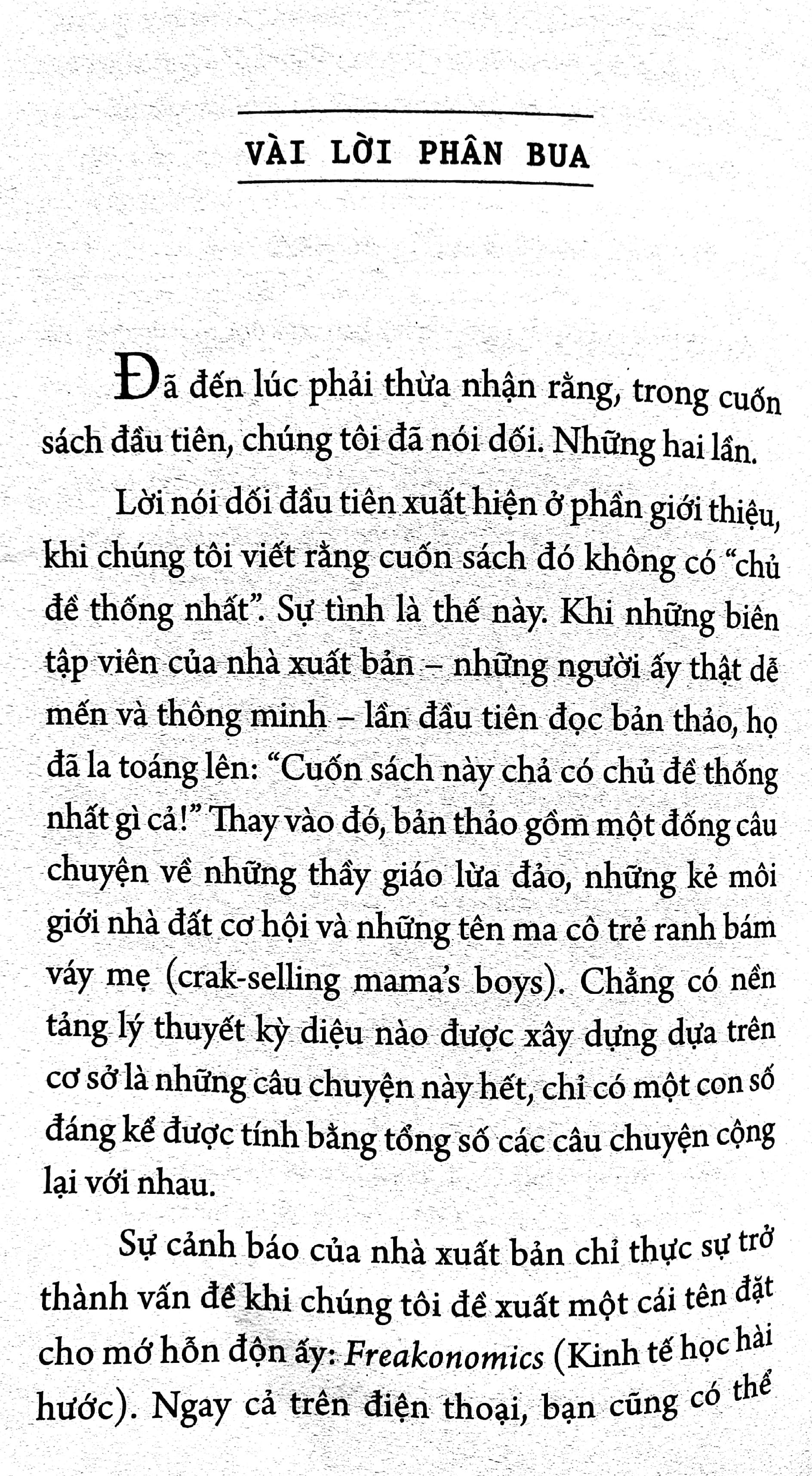 Siêu Kinh Tế Học Hài Hước