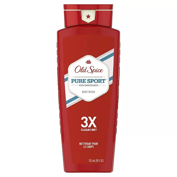 Sữa tắm cao cấp dạng Gel cho nam Old Spice 532ml chính hãng của Mỹ (Pure Sport)