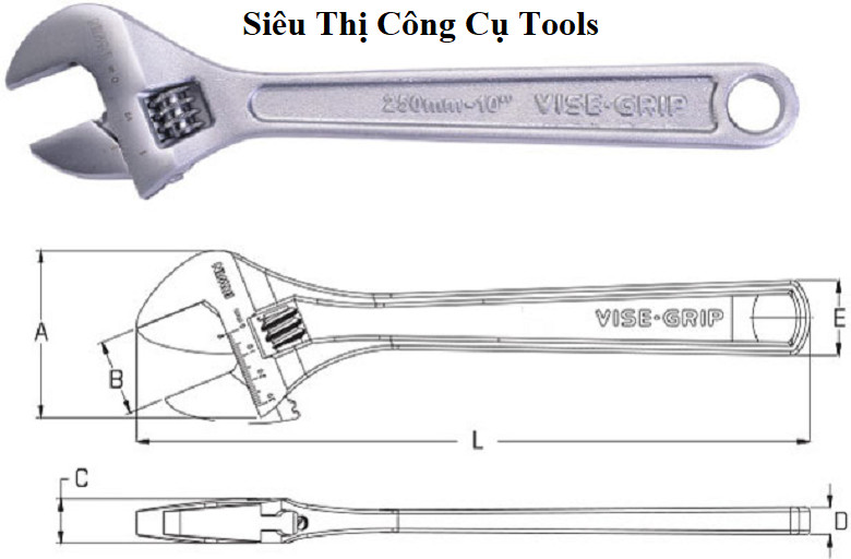 12&quot; Mỏ lết Irwin T9098094