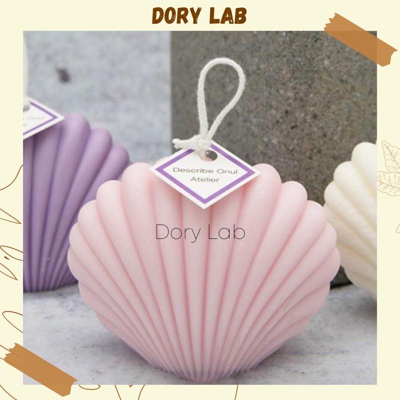 Nến Thơm Vỏ Sò Nhiều Màu Sắc Handmade Không Khói, Quà Tặng - Dory Lab