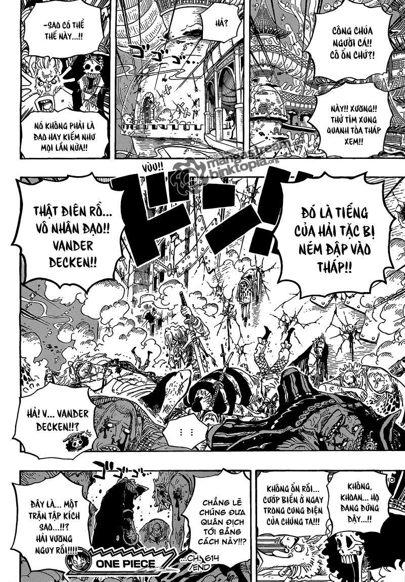 đảo hải tặc - one piece chapter 614 15