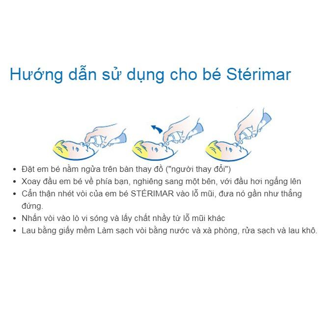 STERIMAR ALLERGIC-NƯỚC MUỐI SINH LÝ CHO MŨI DỊ ỨNG