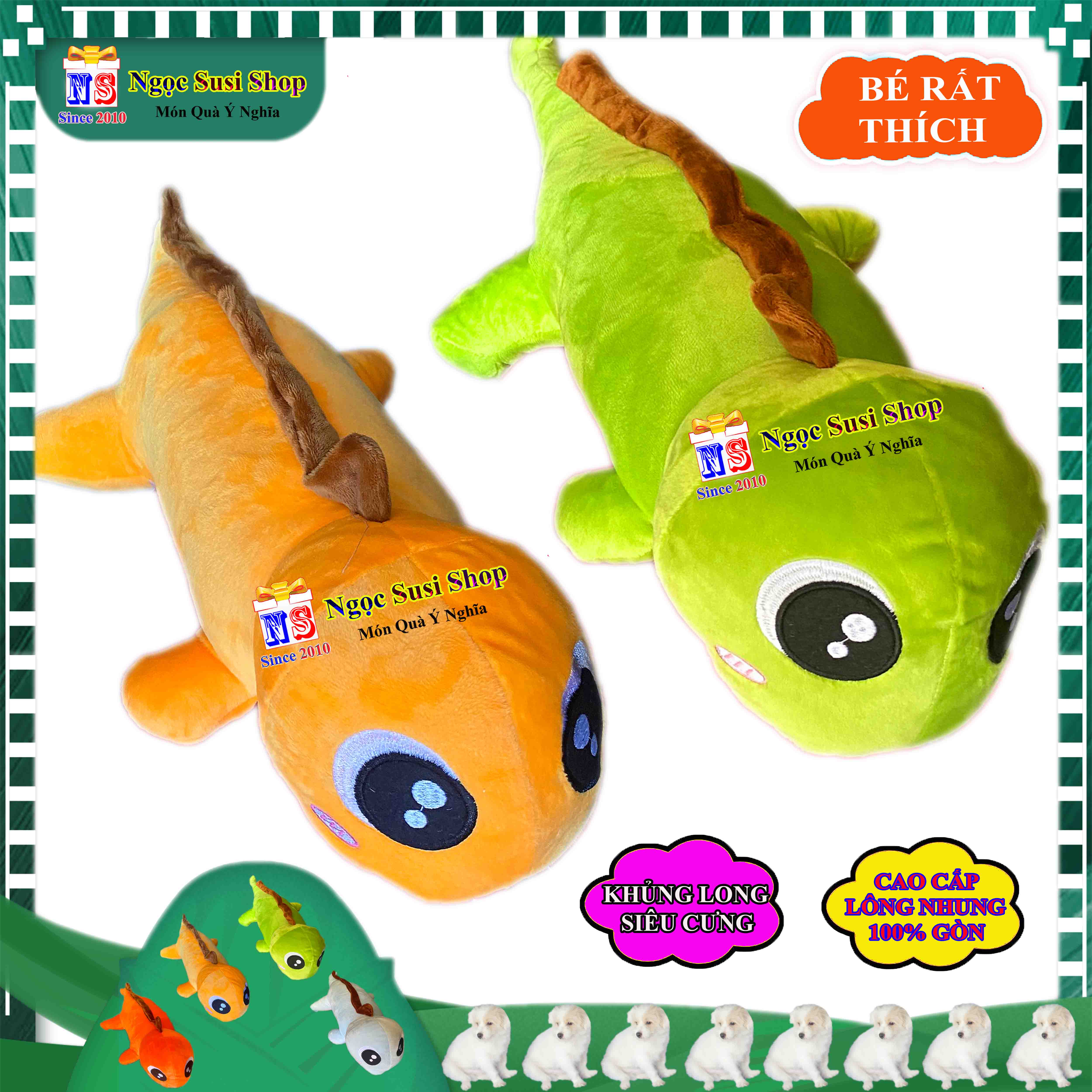 THÚ NHỒI BÔNG CON KHỦNG LONG MẮT LỒI SIZE 65CM SIÊU MỀM MỊN CHO BÉ YÊU QUÁ ĐẸP - GIAO NGẪU NHIÊN MÀU