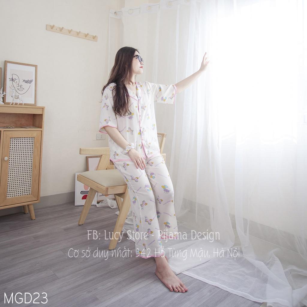 Pijama Nữ Lụa, Đồ Ngủ Lụa Mát Hàng Siêu Cấp