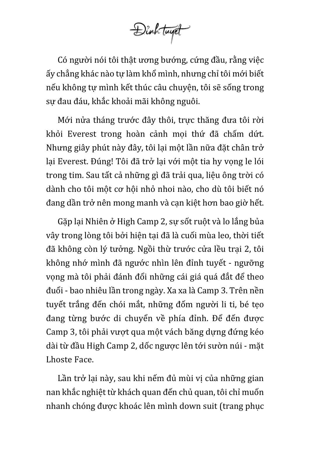 Sách - Đỉnh Tuyết